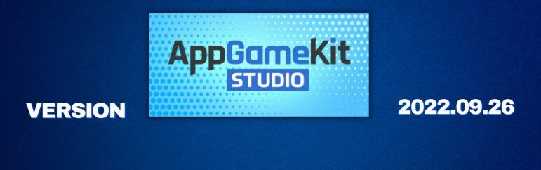 AppGameKit Studio: V2022.09.26 released