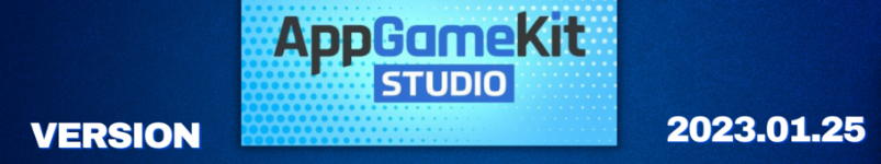 AppGameKit Studio: V2023.01.25 veröffentlicht