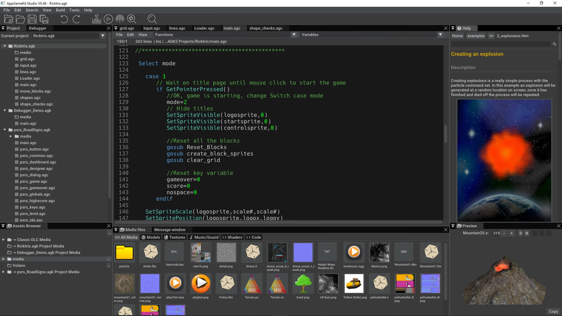 AppGameKit Studio: V2023.07.17 veröffentlicht