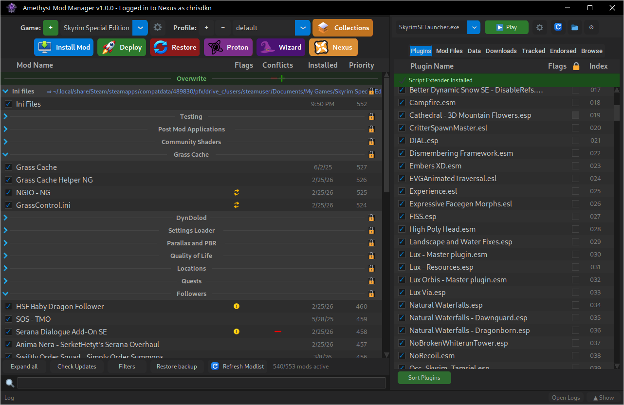Amethyst Mod Manager: Version 1.3.13 \