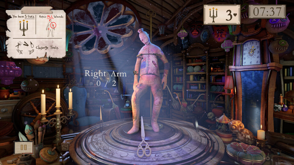 Attic Antiquities: Kostenloses Horror-Puzzlespiel auf Steam veröffentlicht