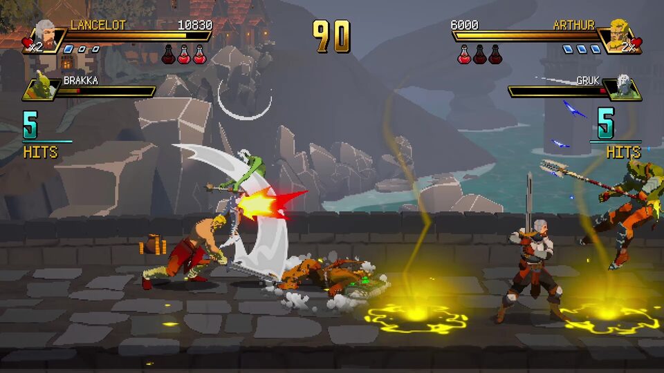 Blades & Battles: Beat-em-up im Artus-Setting veröffentlicht