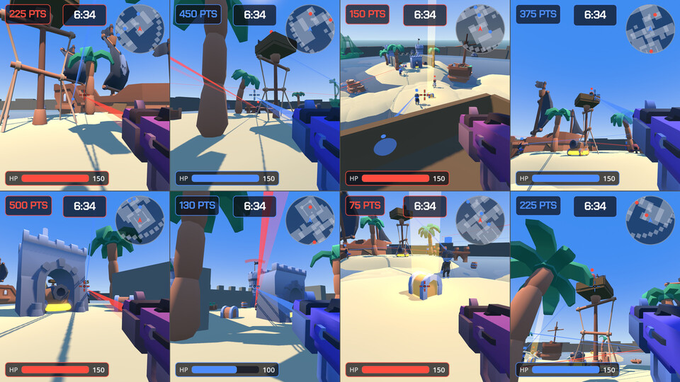 Couch PVP: Split-Screen-Arena-Shooter veröffentlicht