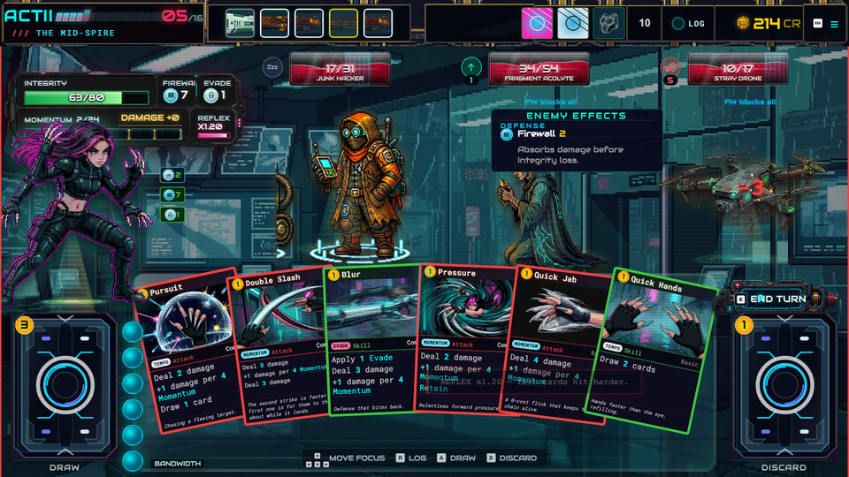 Featured image of post CyberDeck: Cyberpunk-Roguelike-Deckbuilder startet in den Early Access