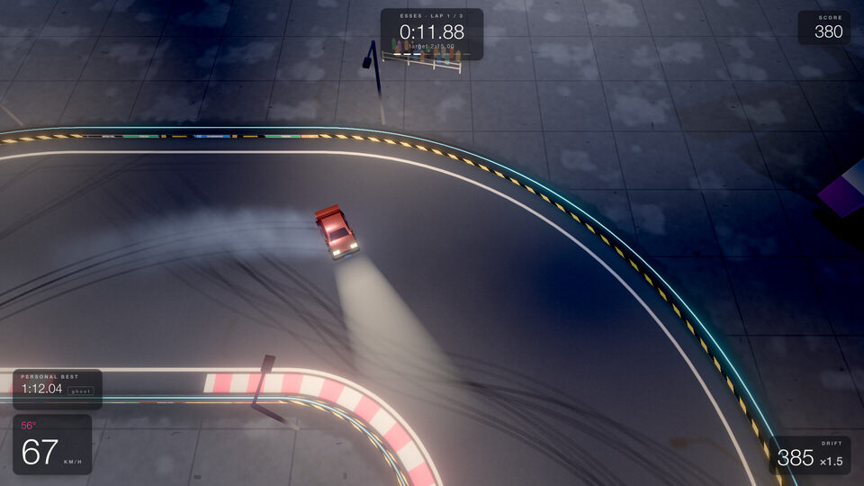 DRIFTIT: Top-Down-Drift-Spiel für Linux veröffentlicht