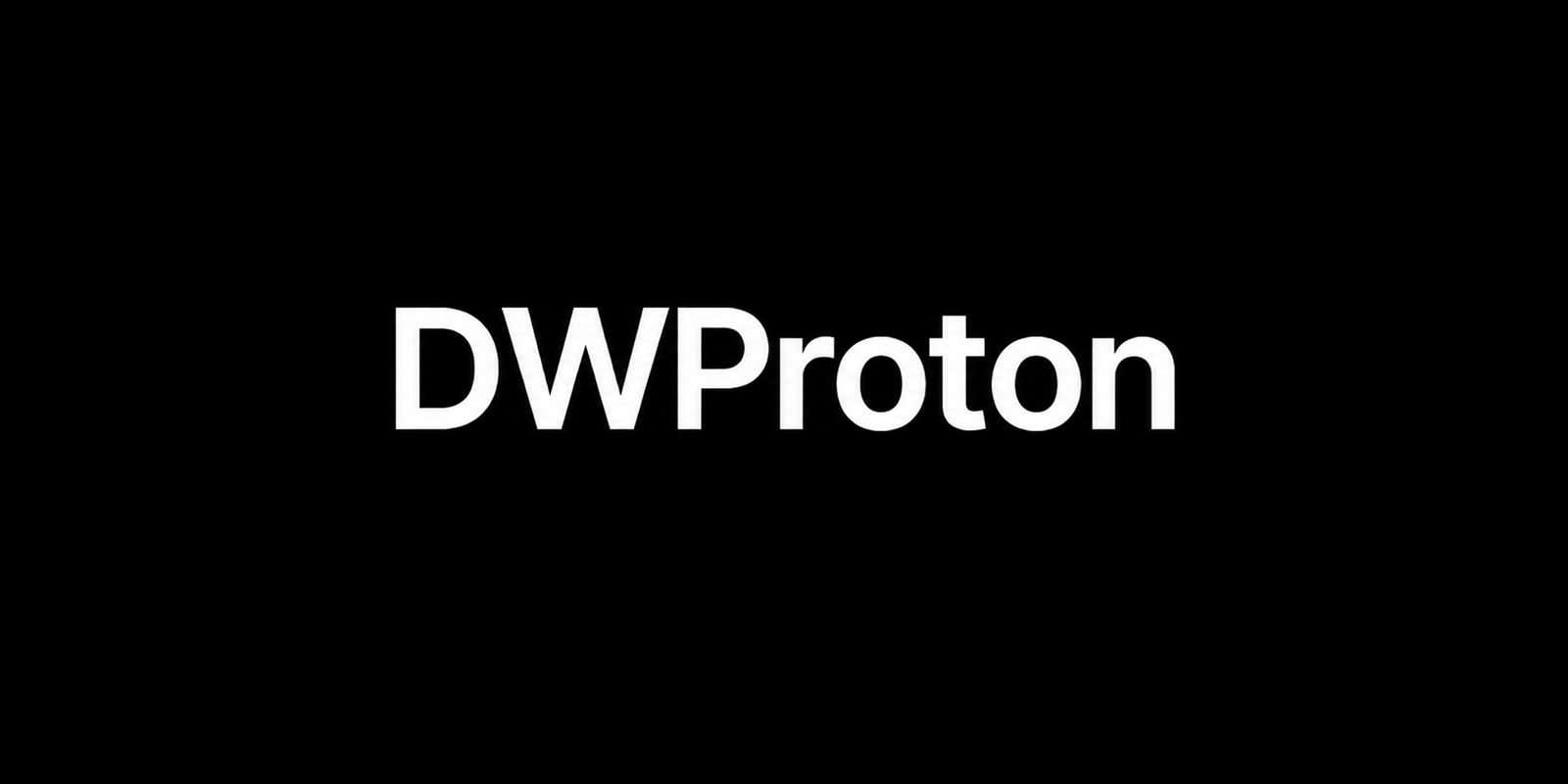 Featured image of post dwproton: Standalone-AppImage in Version 11.0-13 veröffentlicht