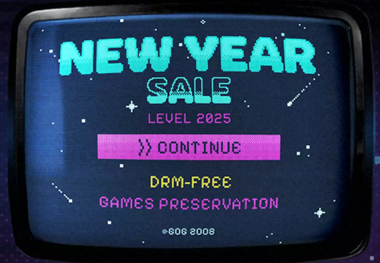 GOG: New Year Sale 2025 hat begonnen