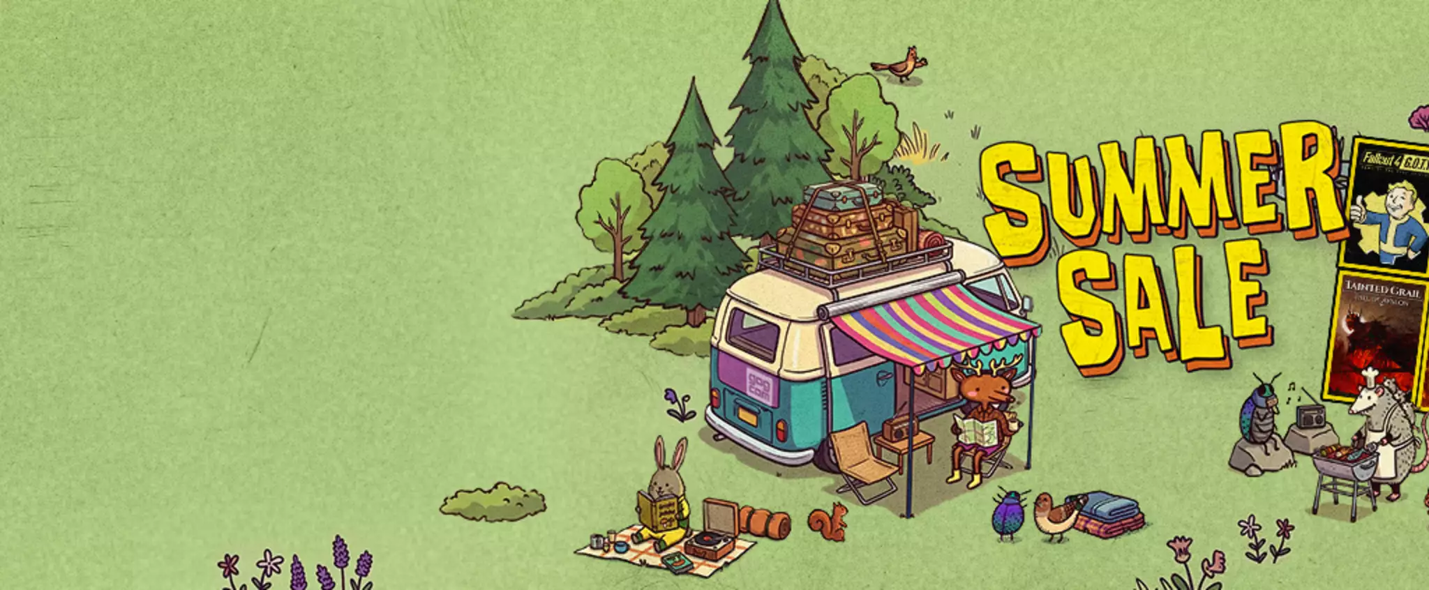 GOG Summer Sale 2026: Über 8.000 Spiele mit bis zu -95% Rabatt