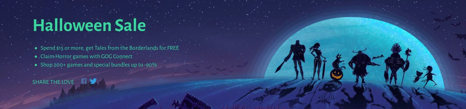 The GOG Halloween-Sale has begun!