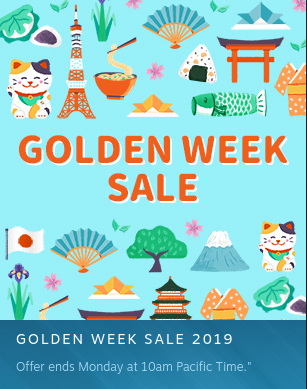 Steam: Golden Week Sale 2019 has begun