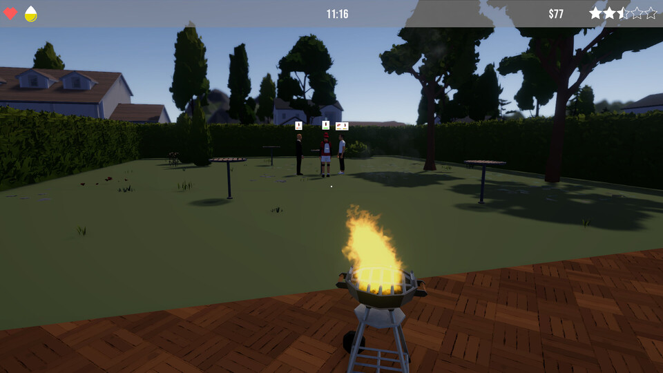 Grill & Spill: Absurde Grill-Simulation für Linux veröffentlicht