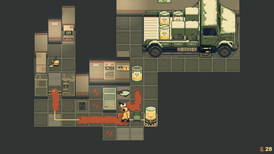 Featured image of post Hazard Pay: Dystopisches Schiebepuzzle für Linux veröffentlicht