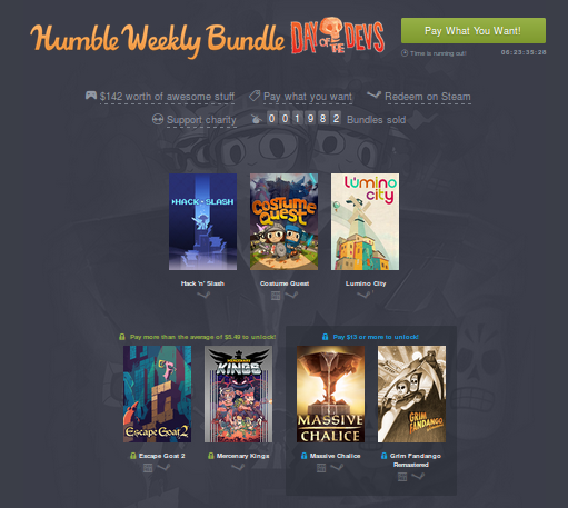 Humble Weekly Bundle: Day of the Devs mit 6 Linux-Titeln erschienen