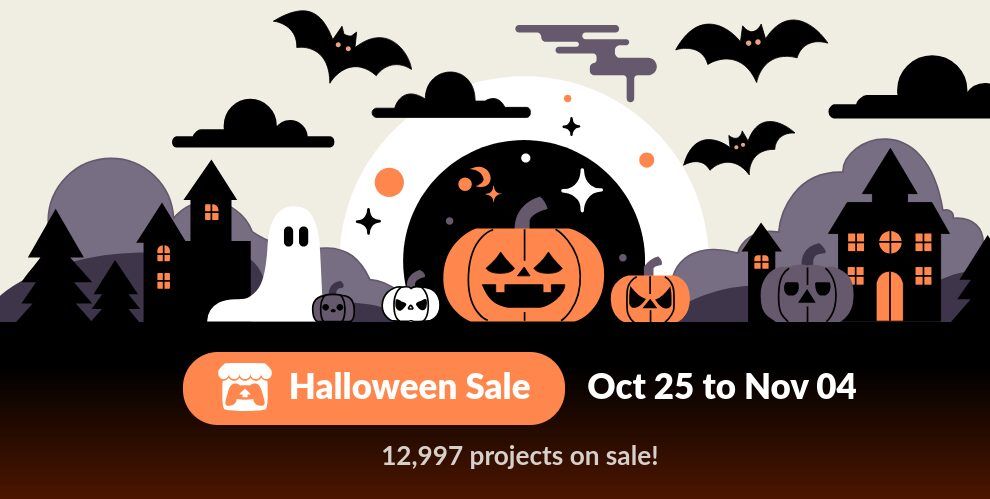 Itch.io: Halloween Sale is on