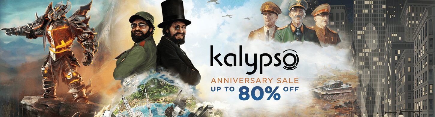 Kalypso Anniversary Sale on Steam: many Linux games reduced drastically