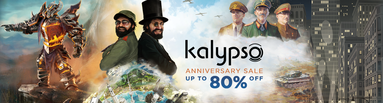 Kalypso Anniversary Sale on Steam: many Linux games reduced drastically