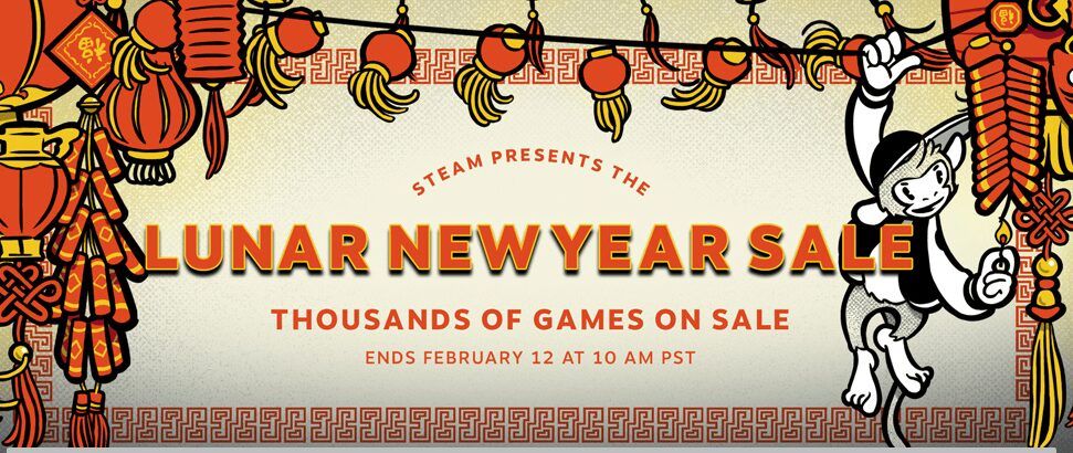 Lunar New Year Sale on Steam has begun