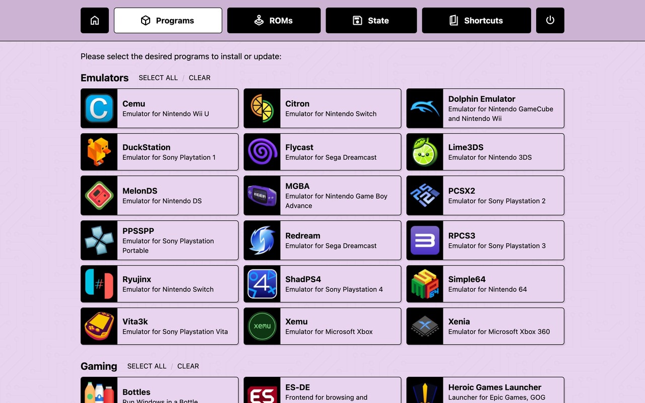 Featured image of post NiceDeck: Steam-App für Emulation in Version v0.5.0 veröffentlicht