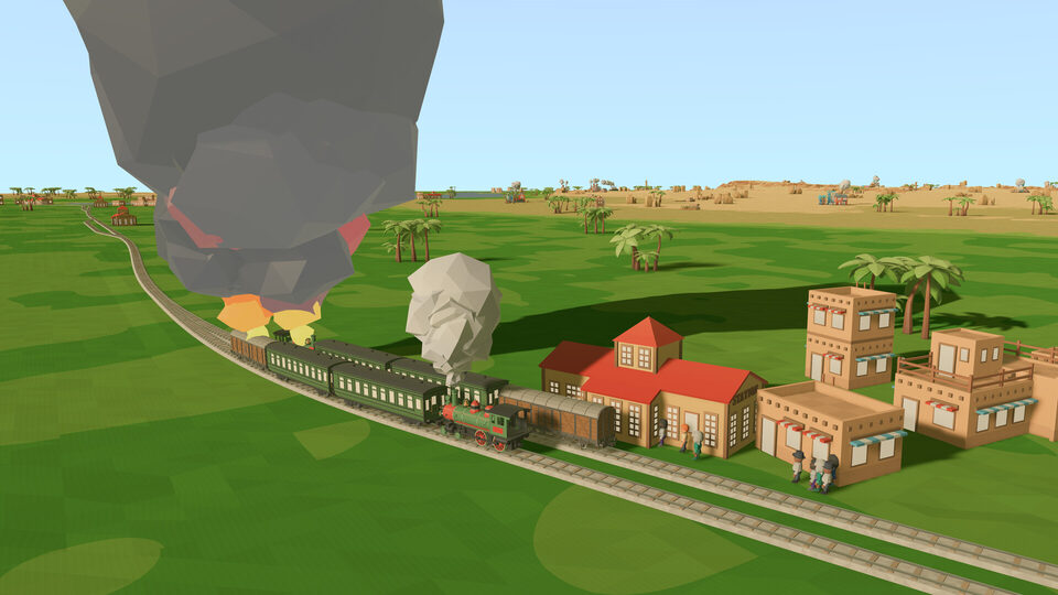 Nile Express: Eisenbahn-Aufbauspiel in Ägypten veröffentlicht