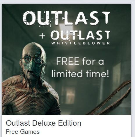 Outlast - Deluxe Edition: free for 48 Hours at Humble Store