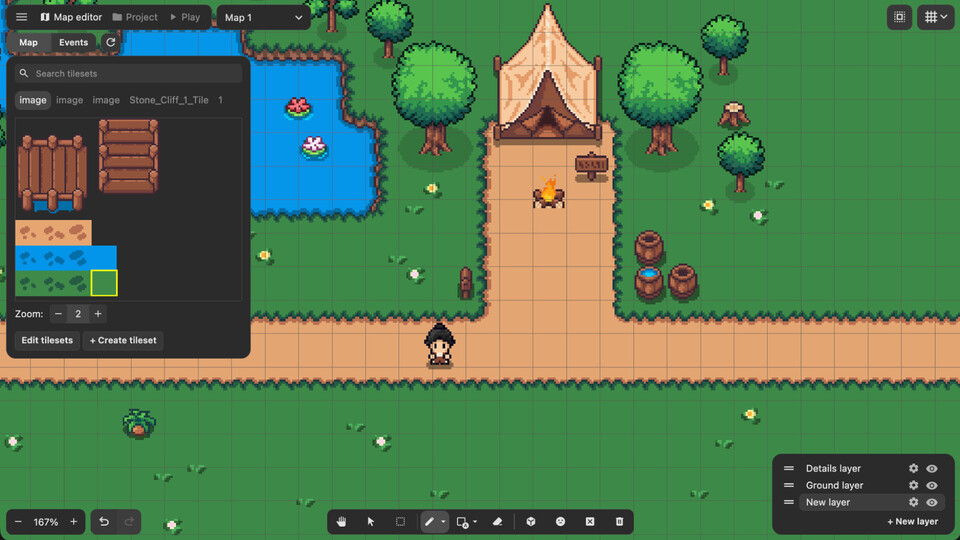 PS Maker: No-Code-Spiele-Editor verlässt Early Access in Version 1.0