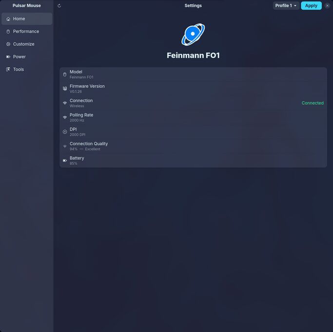 Pulsar Mouse Linux: Version 0.1.4 veröffentlicht