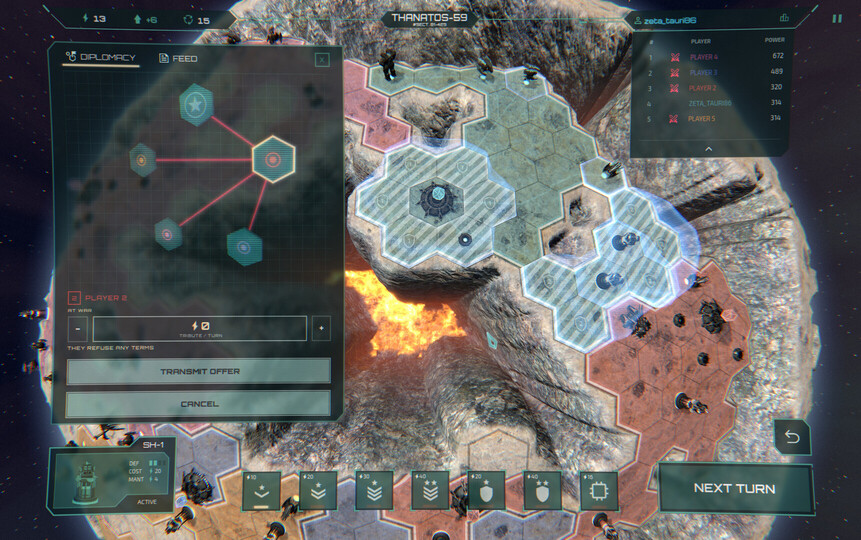 Sectron: Sci-Fi-Strategiespiel als Demo veröffentlicht