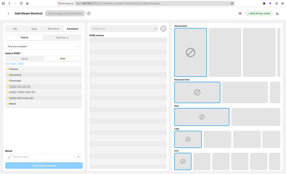 Featured image of post SelfSteam: Web-Tool zum Verwalten von Steam-Verknüpfungen in v0.1.23 veröffentlicht