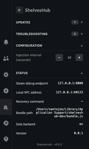 ShelvesHub: Hintergrunddienst für Deck Shelves in Version 0.1.0 veröffentlicht