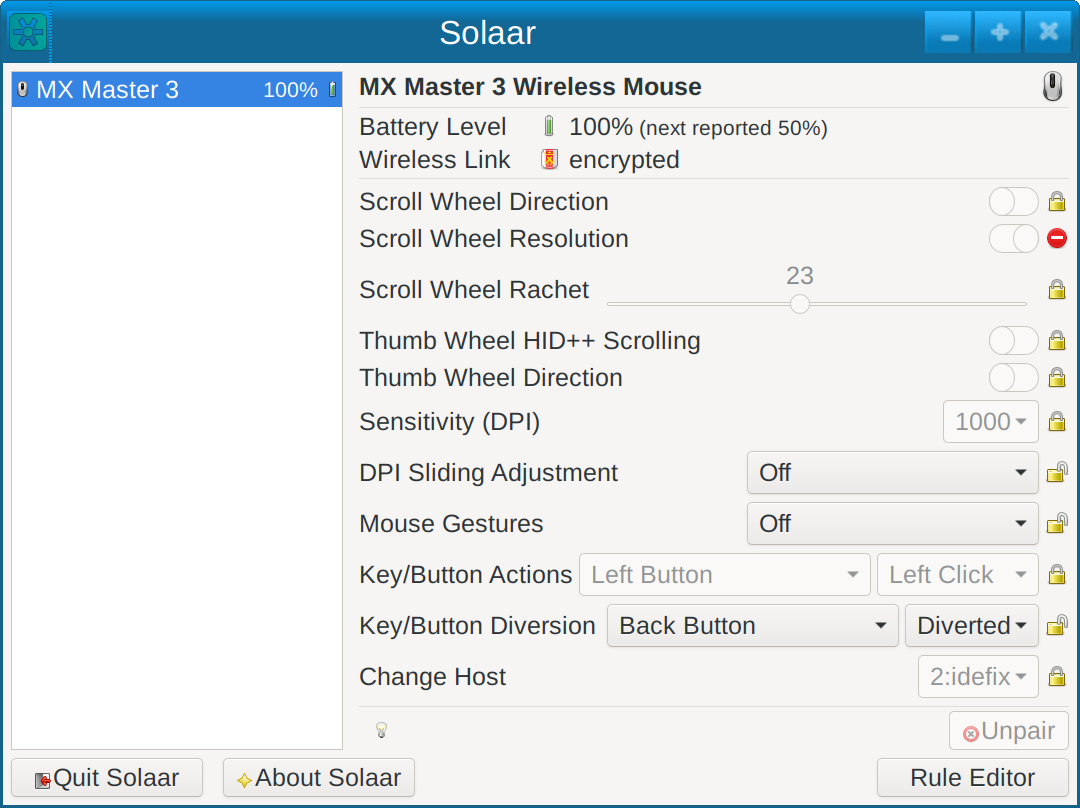Solaar: Logitech-Geräte-Manager in Version 1.1.20 veröffentlicht