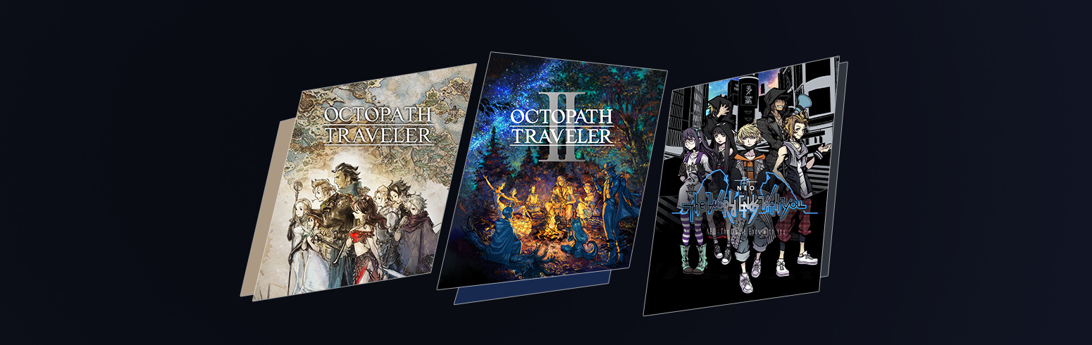 Octopath Traveler, Octopath Traveler II und NEO - The World Ends with You: jetzt DRM-frei auf GOG erhältlich
