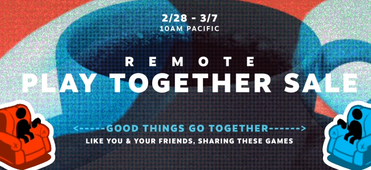 Steam: Remote Play Together Sale 2022 has begun