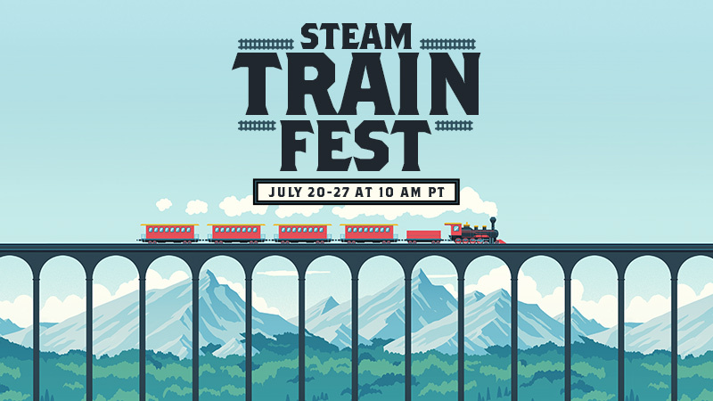 Steam Train Fest 2026: Rabatte auf Zug-Spiele bis 27. Juli