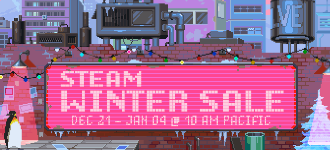 Steam: Winter Sale 2023 has begun