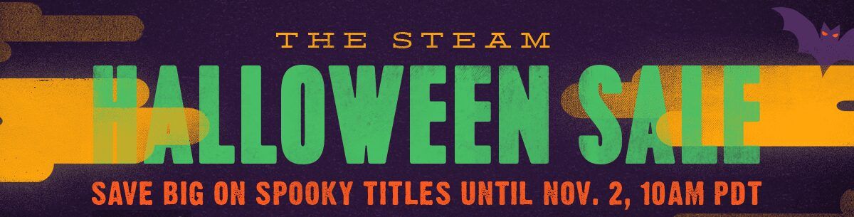 Steam Halloween Sale has begun