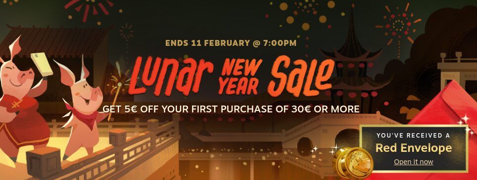 Steam: new lunar year sale 2019 has begun