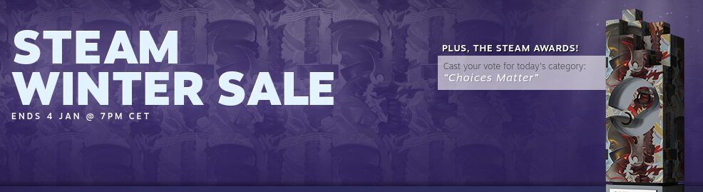 Steam Winter Sale 2017 has begun