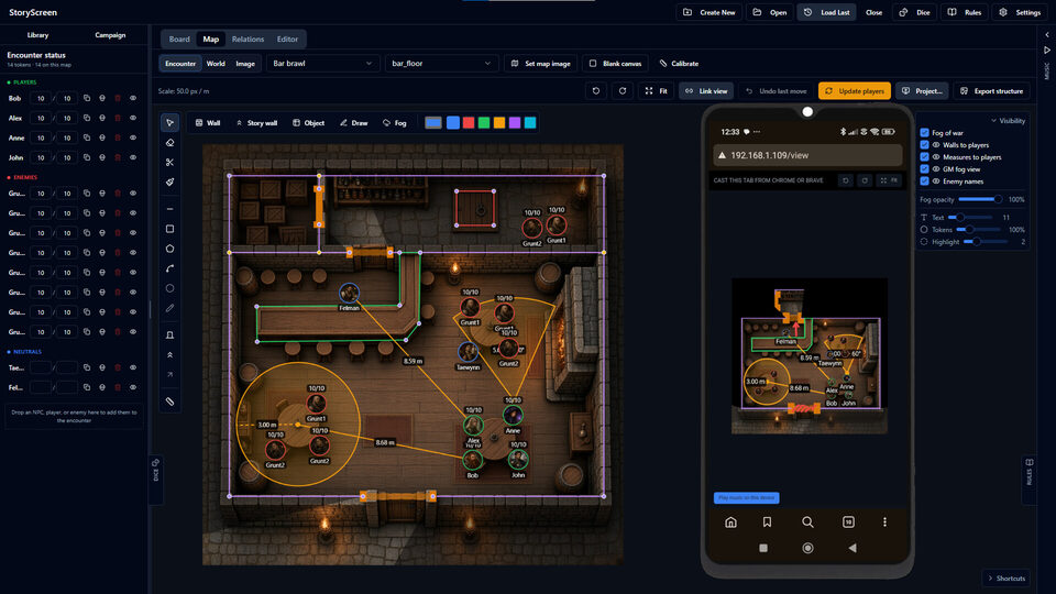 Featured image of post StoryScreen: Offline-Spielleiterschirm für Pen-and-Paper-Rollenspiele auf Steam veröffentlicht