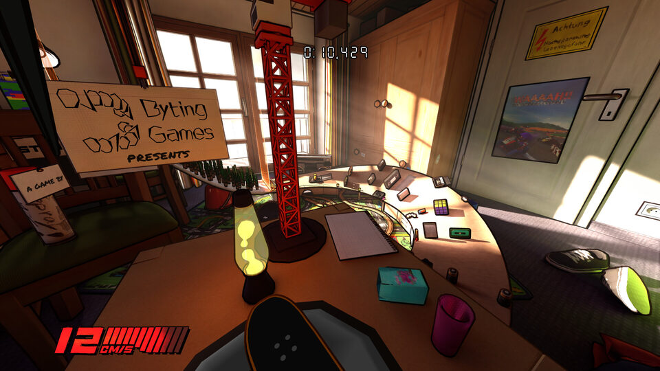 STUNTBOOST: Fingerboard-Rennspiel auf Steam veröffentlicht
