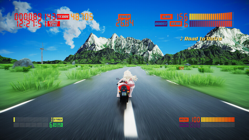 Super Night Riders S1: Arcade-Racer nativ für Linux auf Steam veröffentlicht