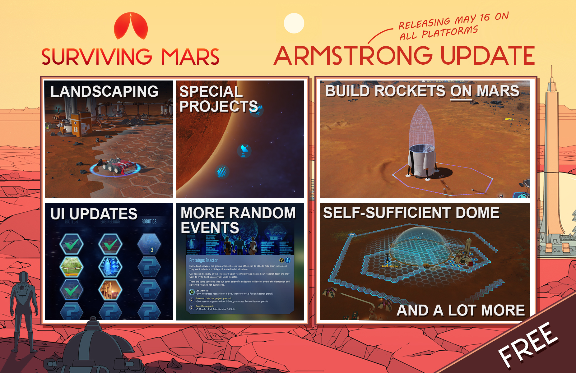 Surviving Mars: Update \