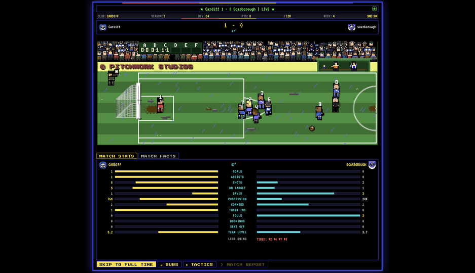 Featured image of post The Gaffer: Fußball-Manager-Simulation im Retro-Stil auf Steam veröffentlicht