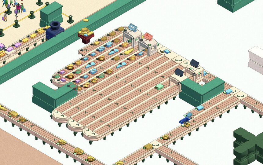 Featured image of post Too Much Baggage: Flughafen-Gepäcksystem-Strategiespiel für Linux veröffentlicht
