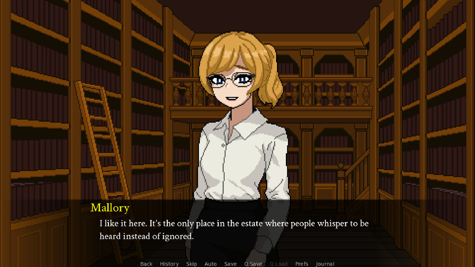 You Weren't Invited: Mystery-Visual-Novel für Linux veröffentlicht