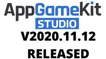 AppGameKit Studio Release 20.11.12