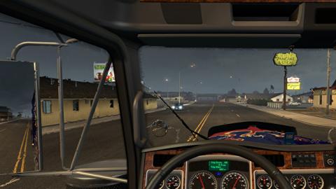 American Truck Simulator Raindrops