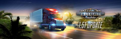 American Truck Simulator 2 Update 1.51 Header