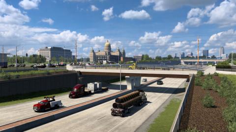 American Truck Simulator: DLC "Iowa" Screenshot