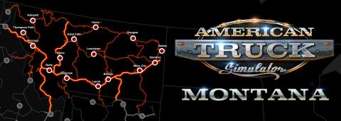 American Truck Simulator: DLC "Montana" Map