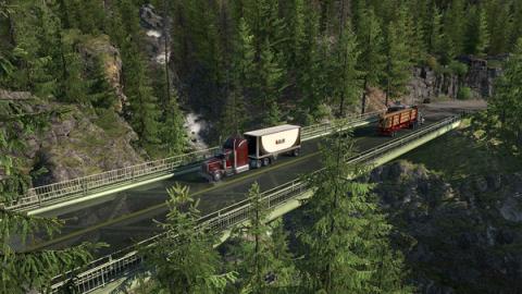 American Truck Simulator DLC "Washington" Screenshot